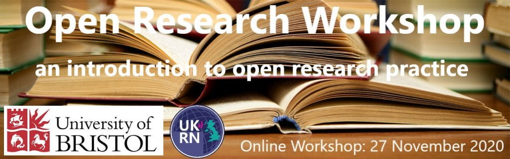 open research workshop banner