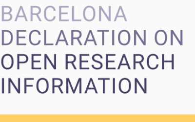 UKRN is a founding signatory of the Barcelona Declaration on Open Research Information